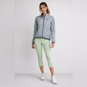 Sugoi Gray Lightweight Cycling Jacket Womens Size XS Full Zip Windbreaker